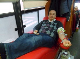 Sosyal Sorumluluk Projemiz : Kan Bağışladık..