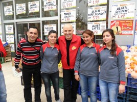 Yavuz Seçkin Gaziantep Sembol Center’e ziyaret etti.